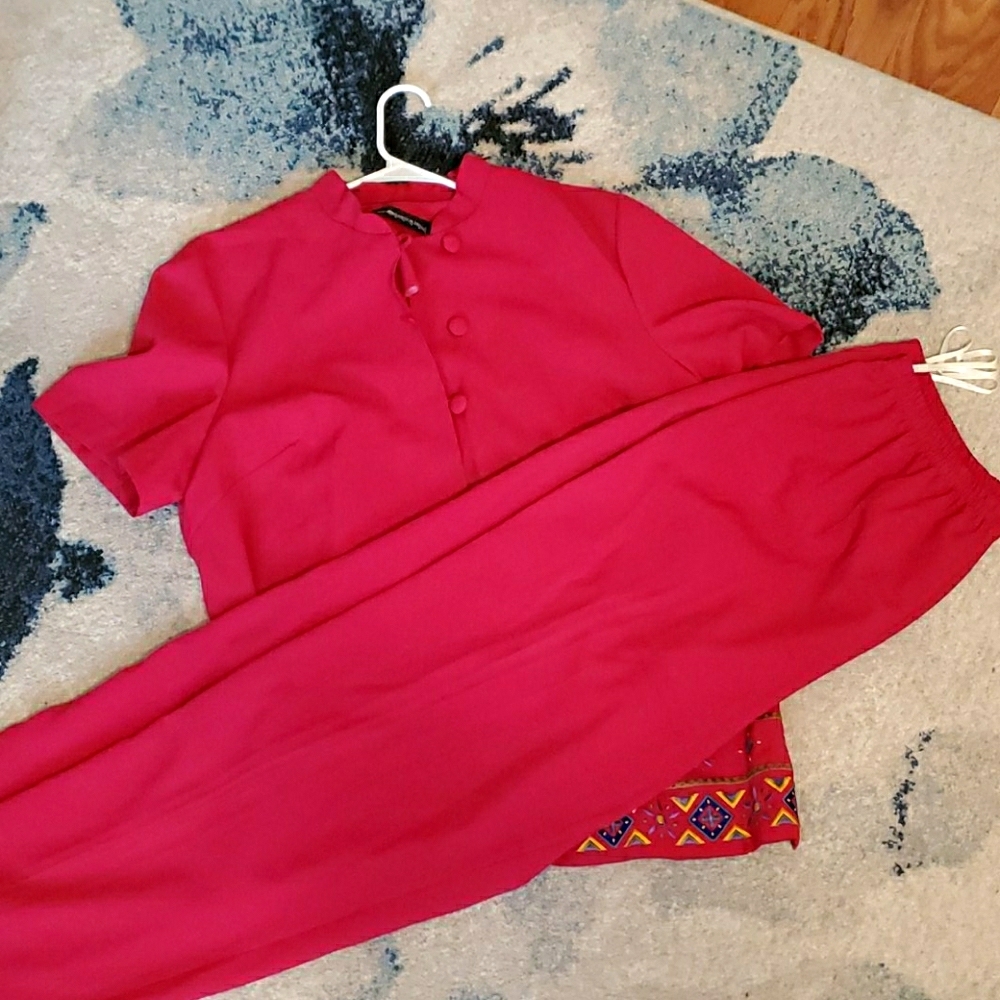 Blouse and pant set size 16W ELEGANT